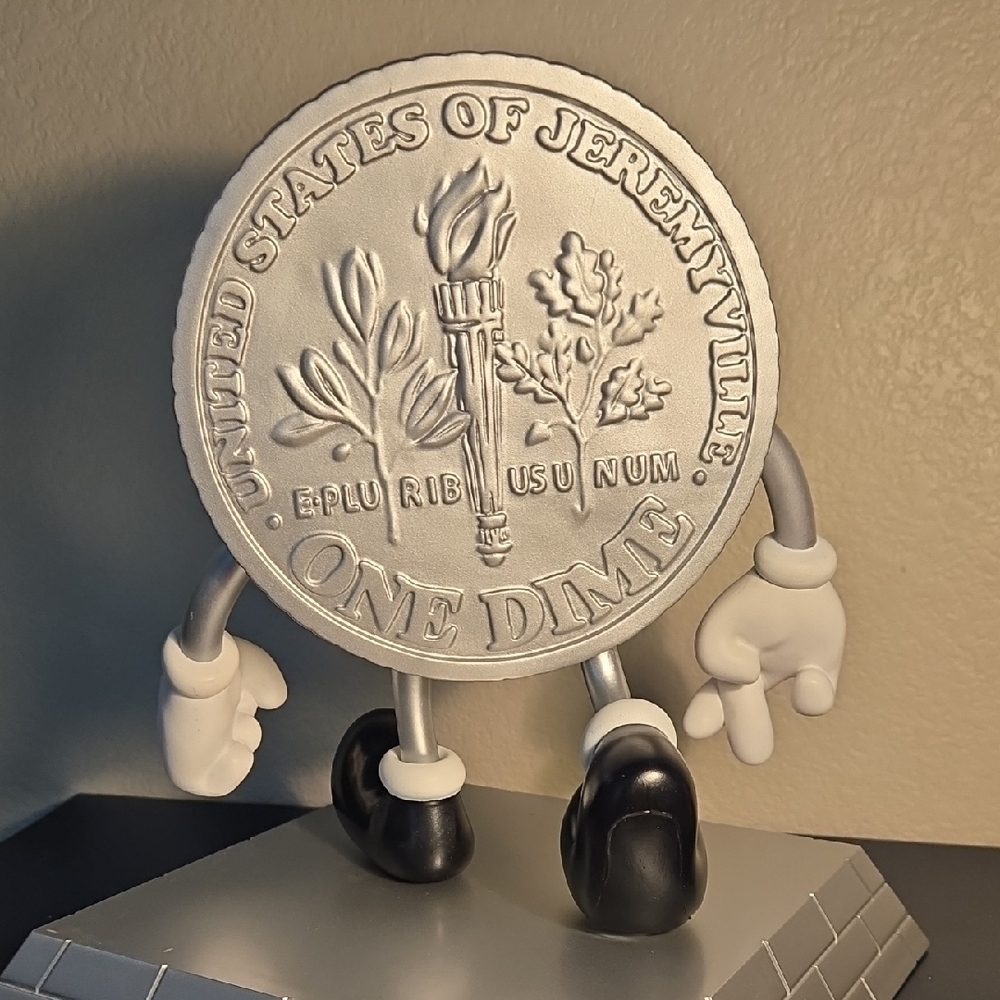 Kidrobot X Jeremyville Lucky Money Coin‎ Vinyl Art Toy Bank - Picture 5 of 7